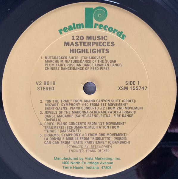 120 Music Masterpieces (2xVINYL) | Near Mint (NM) Near Mint (NM) Get Cheap Vinyl