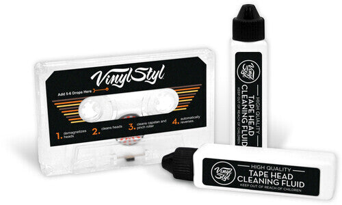 Audio Cassette Head Cleaner & Demagnetizer | Get Cheap Vinyl