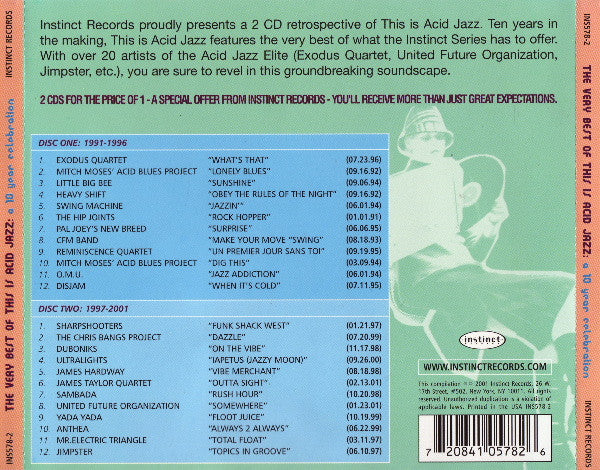 The Very Best Of This Is Acid Jazz: A 10 Year Celebration | Very Good Plus (VG+) Near Mint (NM) Get Cheap Vinyl