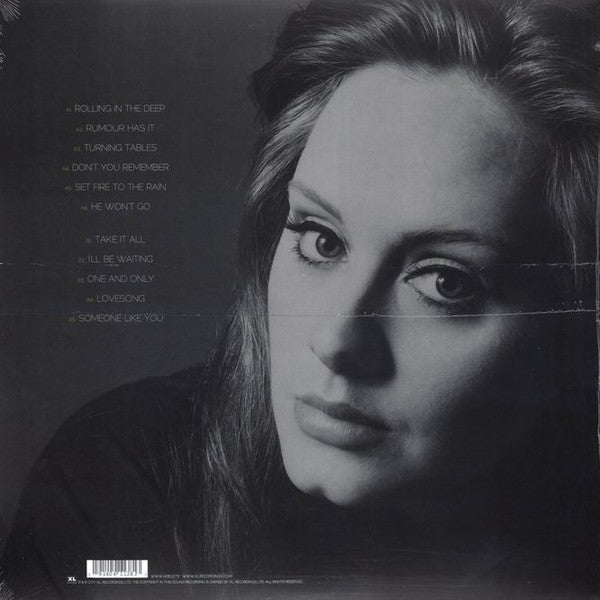 Adele (3) 21 XL Recordings LP, Album, RE Mint (M) Mint (M) Get Cheap Vinyl