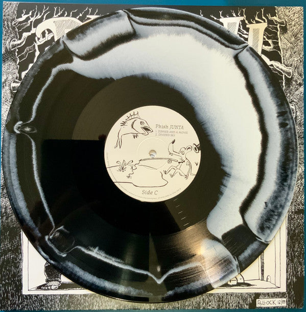 Junta (FLUFFHEAD BLACK & WHITE SWIRL VINYL) | Mint (M) Mint (M) Get Cheap Vinyl