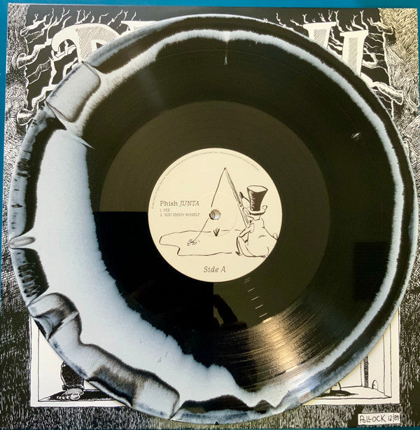 Junta (FLUFFHEAD BLACK & WHITE SWIRL VINYL) | Mint (M) Mint (M) Get Cheap Vinyl