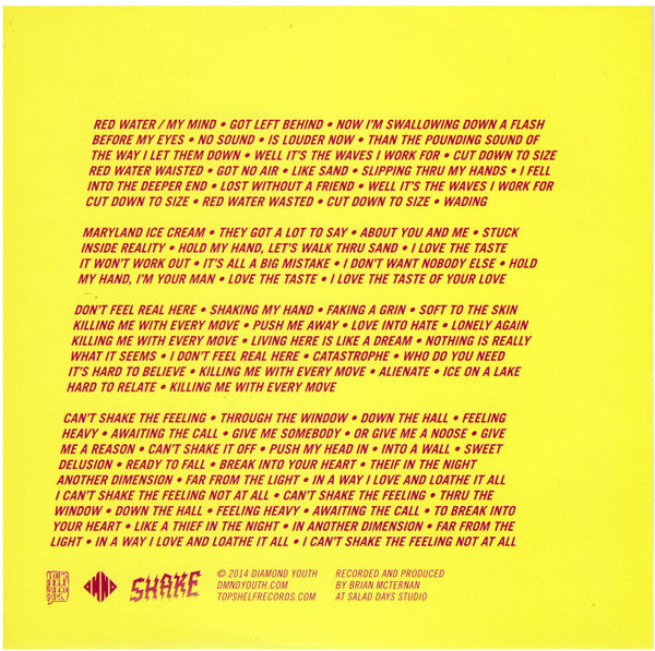 Shake (7" COLOR VINYL) *Highlighter Yellow / Magenta* | Mint (M) Mint (M) Get Cheap Vinyl
