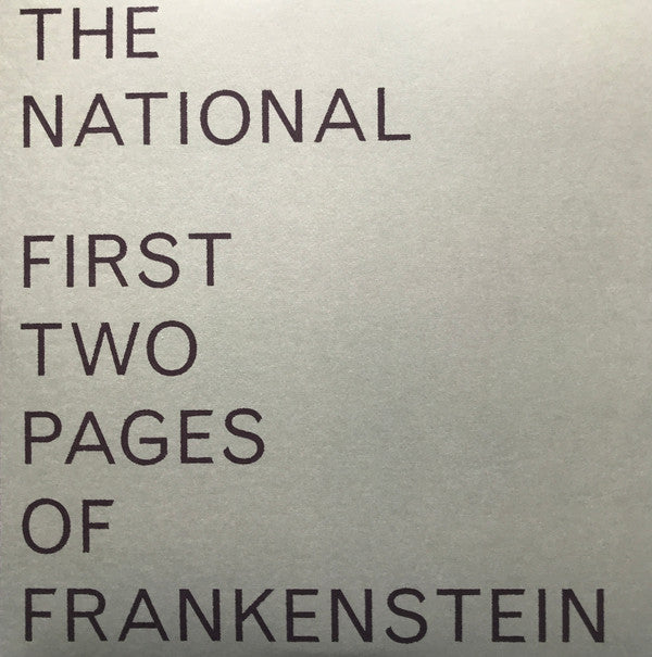 The National First Two Pages Of Frankenstein LP Mint (M) Mint (M) Get Cheap Vinyl