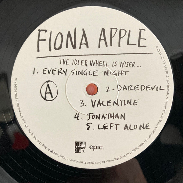 The Idler Wheel Is Wiser Than The Driver Of The Screw And Whipping Cords Will Serve You More Than Ropes Will Ever Do | Mint (M) Mint (M) Get Cheap Vinyl