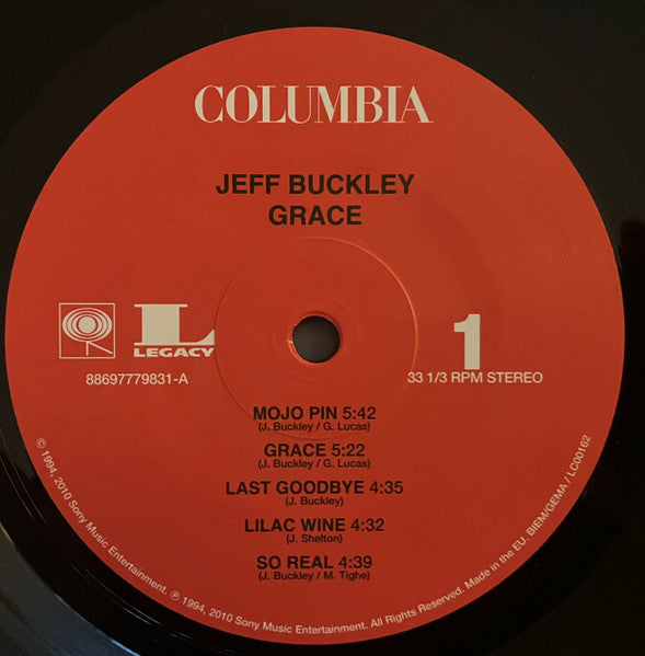 Grace (VINYL - IMPORT - EUROPE) | Mint (M) Mint (M) Get Cheap Vinyl