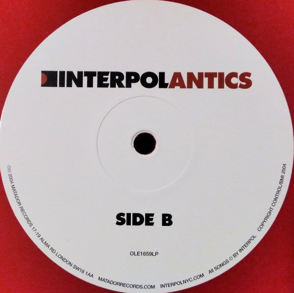 Antics (RED VINYL) | Mint (M) Mint (M) Get Cheap Vinyl