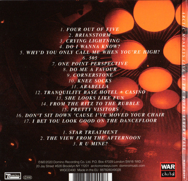 Live At The Royal Albert Hall (CD) | Mint (M) Mint (M) Get Cheap Vinyl