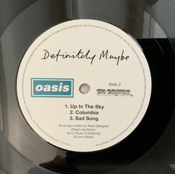 Definitely Maybe: 30th Anniversary (DELUXE EDITION) | Mint (M) Mint (M) Get Cheap Vinyl