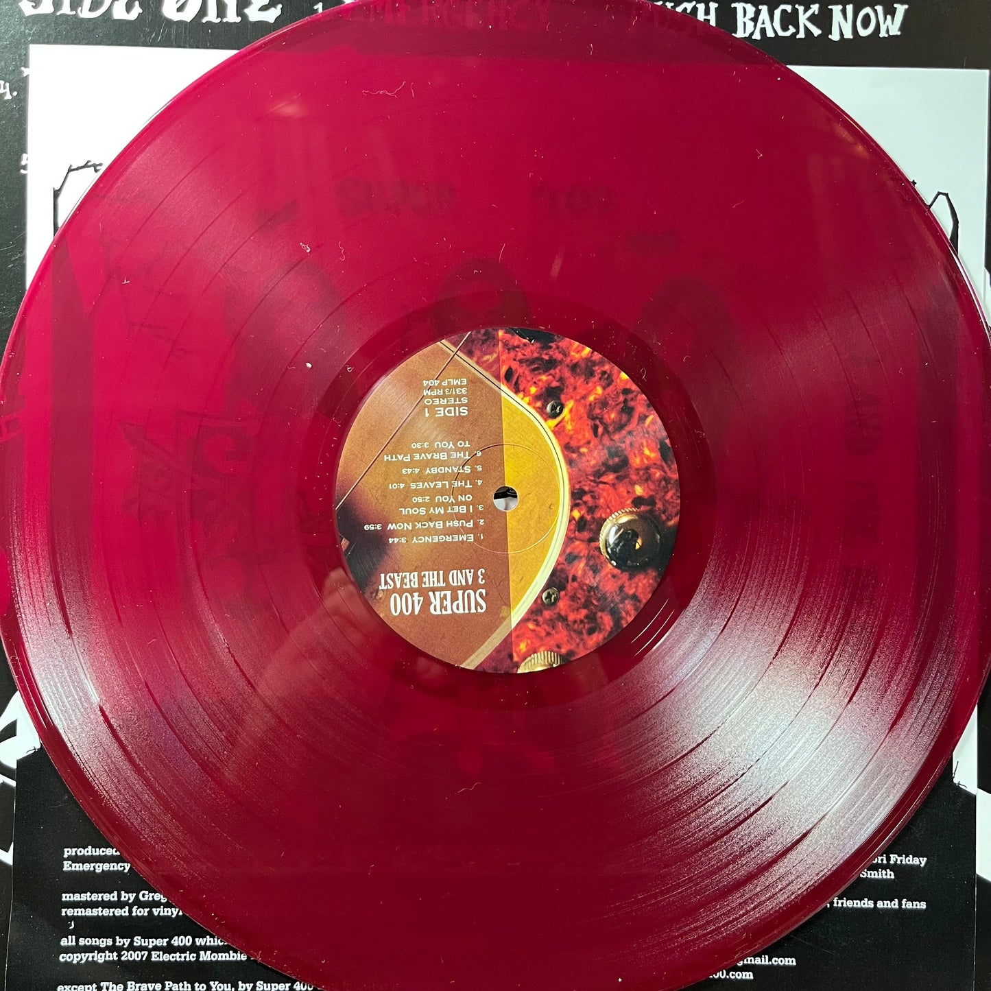 3 And The Beast (RED VINYL) | Near Mint (NM) Mint (M) Get Cheap Vinyl