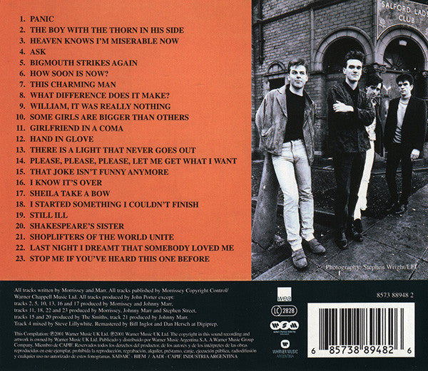 The Very Best Of The Smiths (CD) | Near Mint (NM) Near Mint (NM) Get Cheap Vinyl
