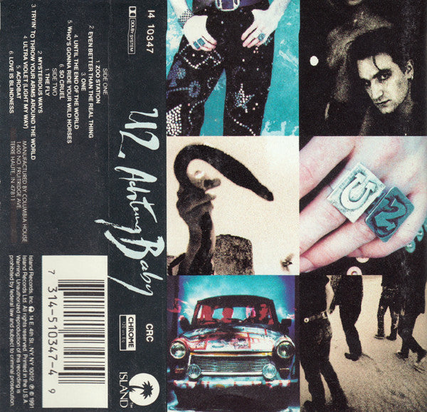 Achtung Baby (CASSETTE) | Very Good Plus (VG+) Excellent (EX) Get Cheap Vinyl