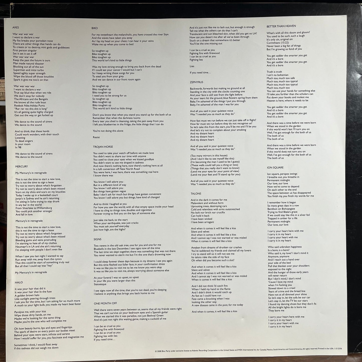 Intimacy (VINYL) | Very Good Plus Plus (VG++) Excellent (EX) Get Cheap Vinyl