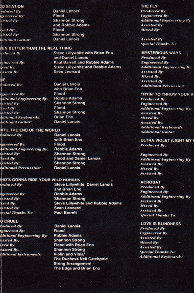 Achtung Baby (CASSETTE) | Very Good Plus (VG+) Excellent (EX) Get Cheap Vinyl