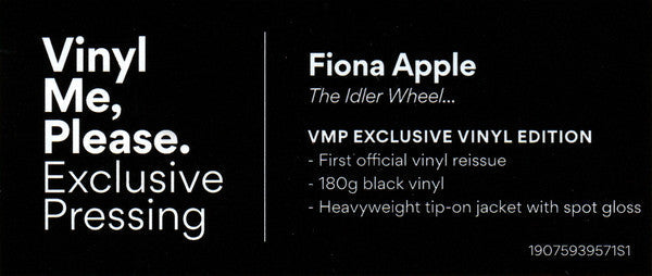 The Idler Wheel Is Wiser Than The Driver Of The Screw And Whipping Cords Will Serve You More Than Ropes Will Ever Do | Mint (M) Mint (M) Get Cheap Vinyl