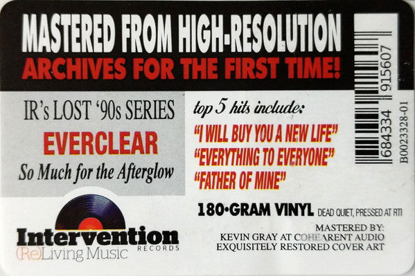 So Much For The Afterglow | Mint (M) Mint (M) Get Cheap Vinyl