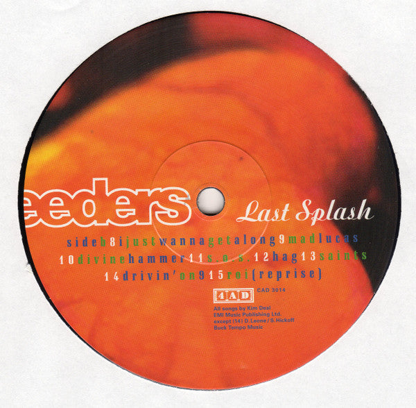 Last Splash | Mint (M) Mint (M) Get Cheap Vinyl