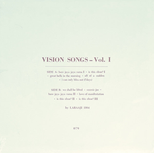 Vision Songs - Vol. I | Mint (M) Mint (M) Get Cheap Vinyl