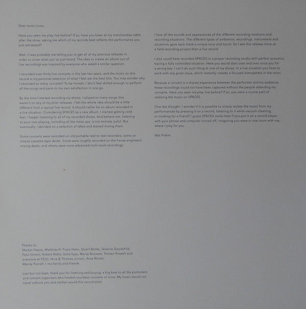 Spaces | Mint (M) Mint (M) Get Cheap Vinyl