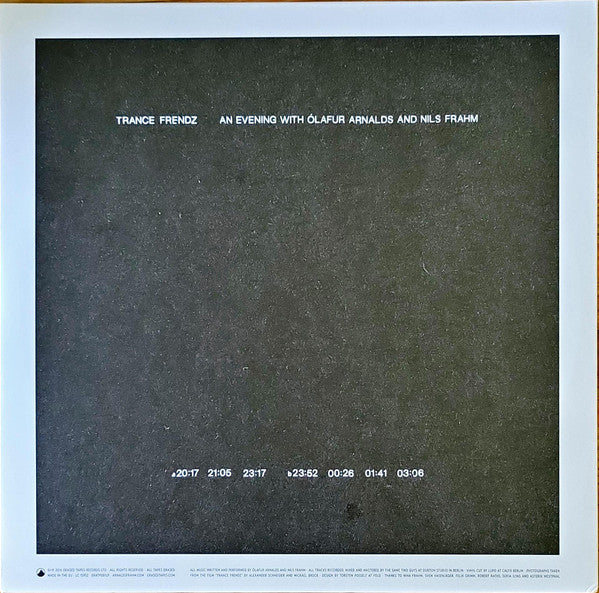 Trance Frendz - An Evening With Ólafur Arnalds And Nils Frahm | Mint (M) Mint (M) Get Cheap Vinyl