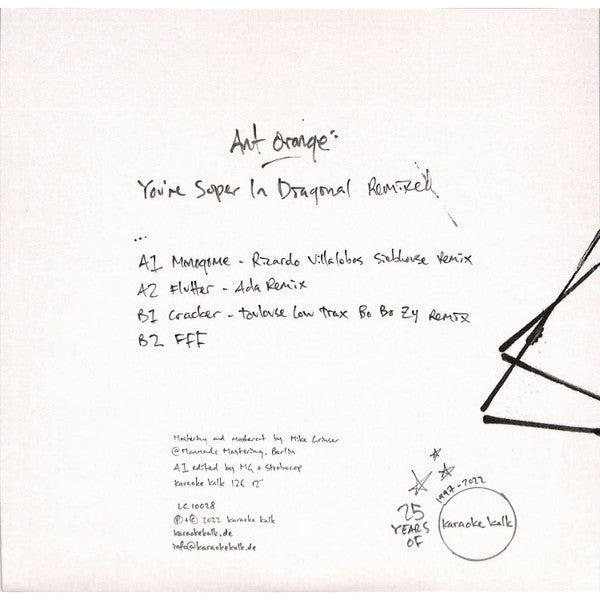 You're Super In Diagonal Remixed | Mint (M) Mint (M) Get Cheap Vinyl