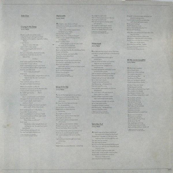 Watermark | Very Good Plus (VG+) Very Good Plus (VG+) Get Cheap Vinyl