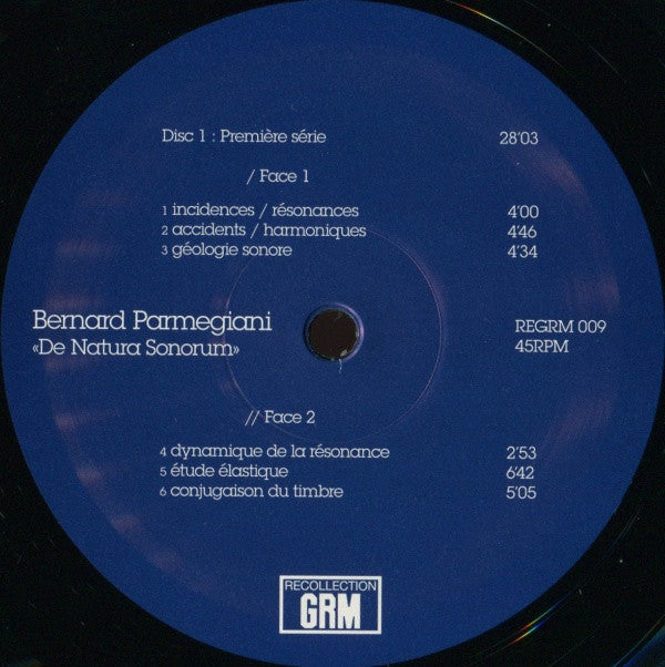 De Natura Sonorum | Mint (M) Mint (M) Get Cheap Vinyl