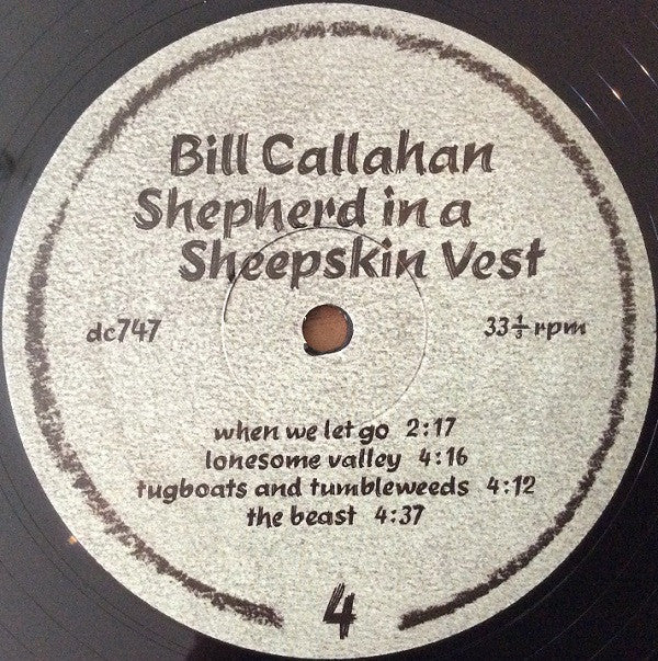 Bill Callahan Shepherd In A Sheepskin Vest Drag City 2xLP, Album Mint (M) Mint (M) Get Cheap Vinyl
