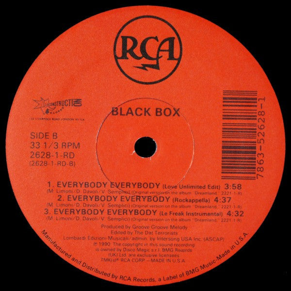 Everybody Everybody (VINYL) | Mint (M) Generic Get Cheap Vinyl