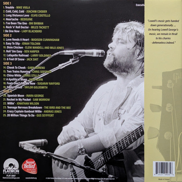 Long Distance Love (A Sweet Relief Tribute To Lowell George) (WHITE VINYL) | Mint (M) Mint (M) Get Cheap Vinyl