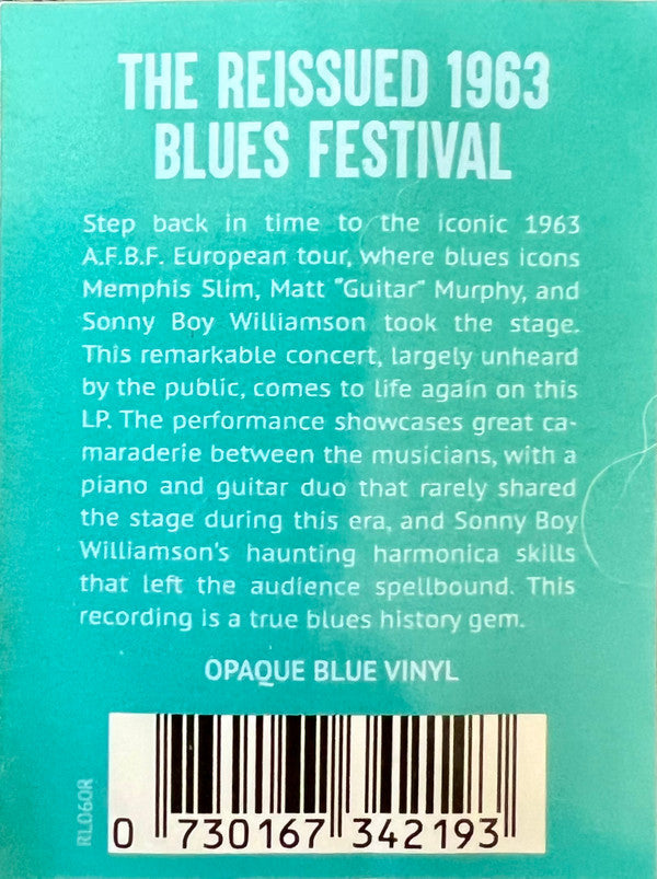 The Reissued 1963 Blues Festival | Mint (M) Mint (M) Get Cheap Vinyl