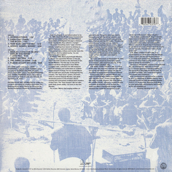 Live In Cook County Jail | Mint (M) Mint (M) Get Cheap Vinyl