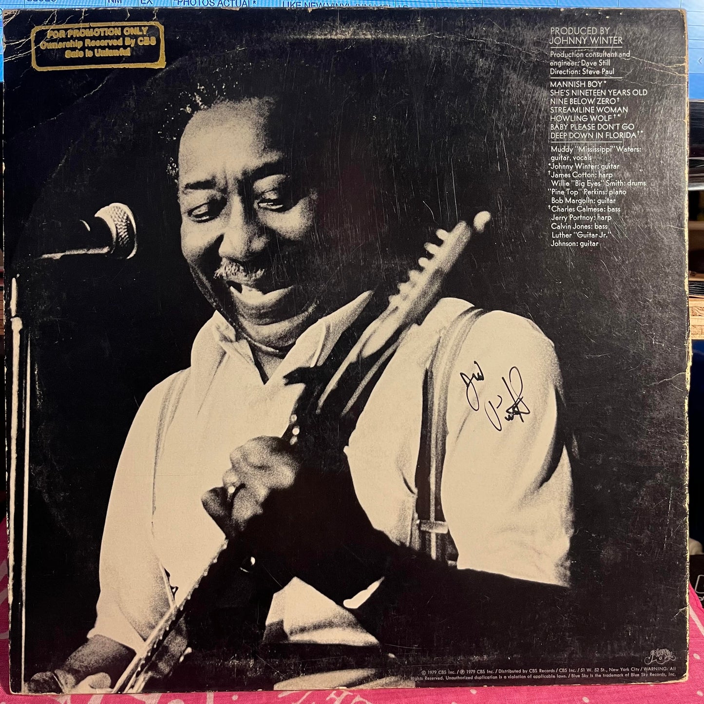 Muddy "Mississippi" Waters Live *SIGNED/PROMO* | Get Cheap Vinyl