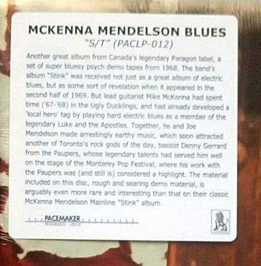 McKenna Mendelson Blues | Mint (M) Mint (M) Get Cheap Vinyl