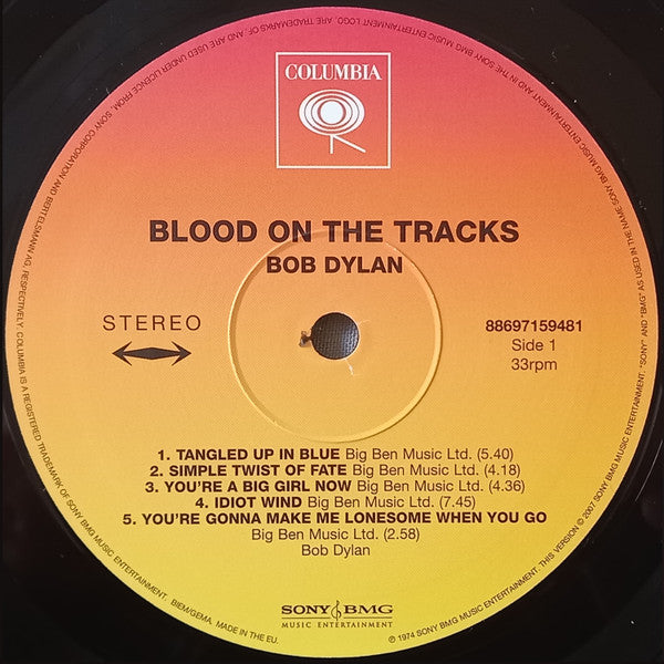 Blood On The Tracks | Mint (M) Mint (M) Get Cheap Vinyl