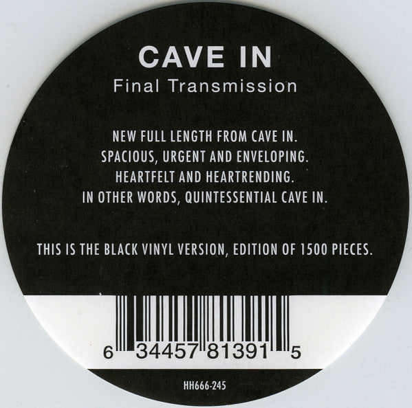 Final Transmission | Mint (M) Mint (M) Get Cheap Vinyl