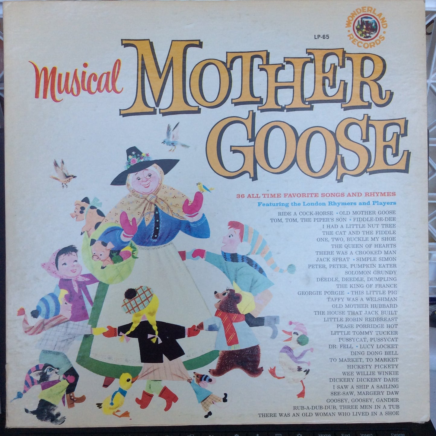 Musical Mother Goose (VINYL) | Excellent (EX) Excellent (EX) Get Cheap Vinyl