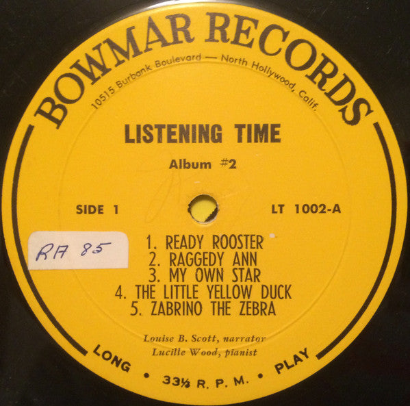 Listening Time Stories Album No. 2 | Near Mint (NM) Excellent (EX) Get Cheap Vinyl