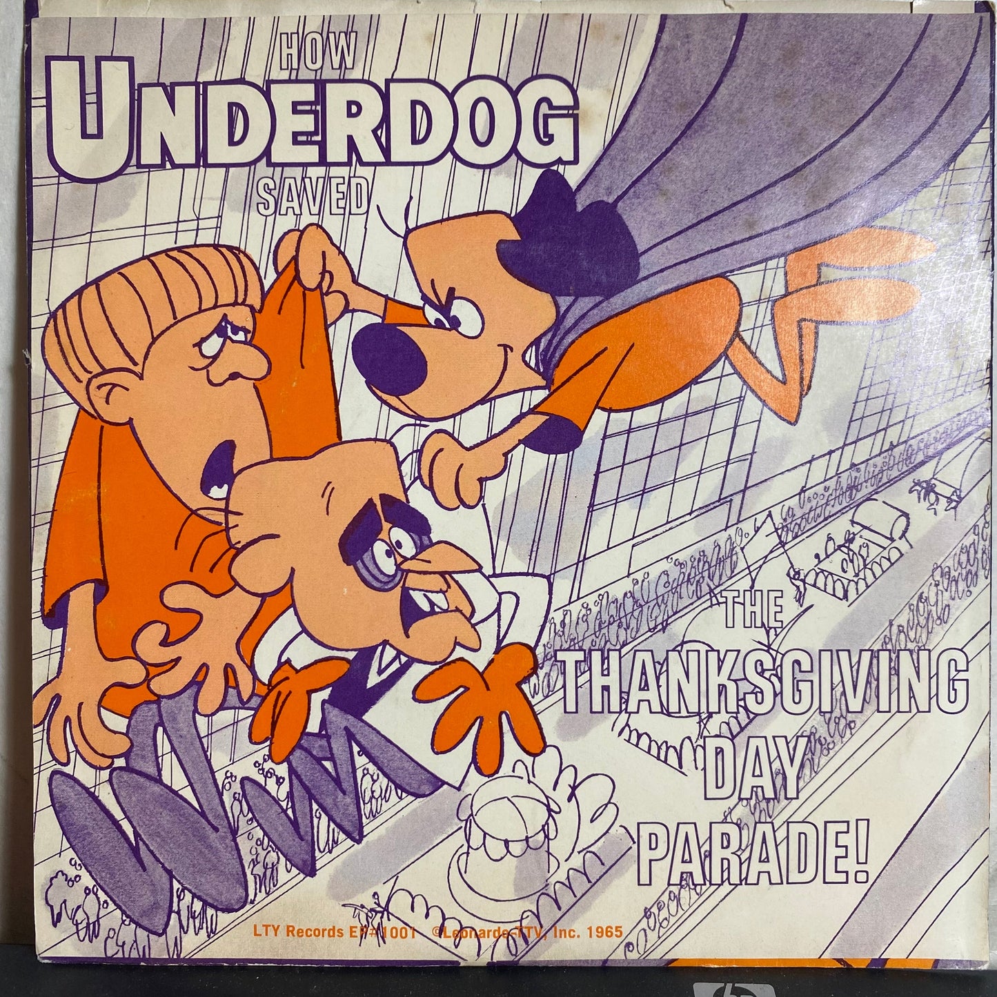The Underdog Theme Song (7" VINYL) | Near Mint (NM or M-) Very Good Plus (VG+) Get Cheap Vinyl