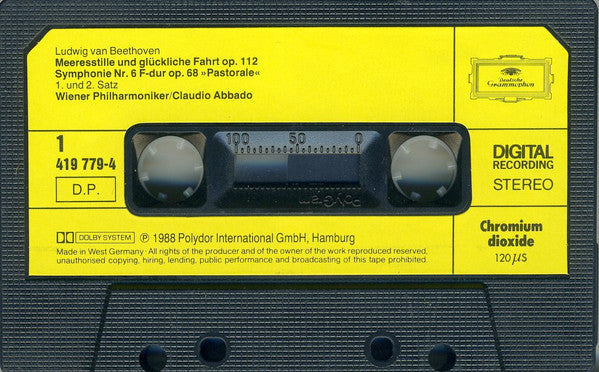 Symphonie No. 6 »Pastorale«, Chorfantasie ∙ Meerestille Und Glückliche Fahrt | Near Mint (NM) Near Mint (NM) Get Cheap Vinyl