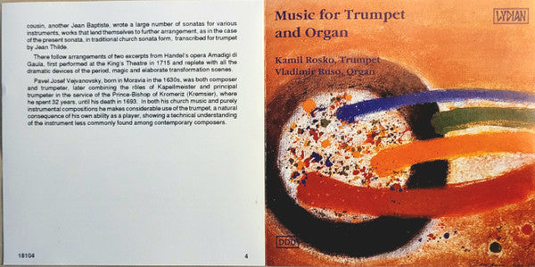 Music For Trumpet And Organ *CD/SEALED* | Mint (M) Mint (M) Get Cheap Vinyl