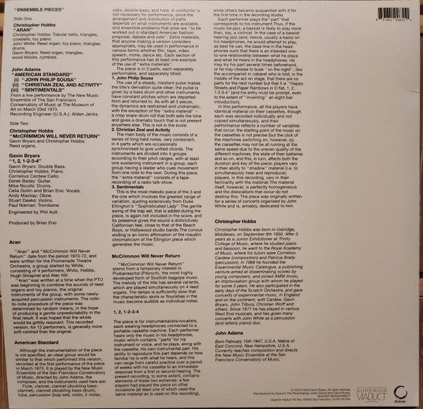 Ensemble Pieces (VINYL) | Mint (M) Mint (M) Get Cheap Vinyl