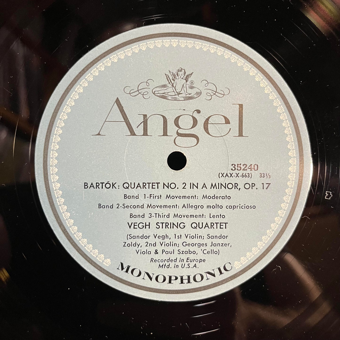 The Six String Quartets - Album I - First And Second Quartets | Excellent (EX) Near Mint (NM) Get Cheap Vinyl