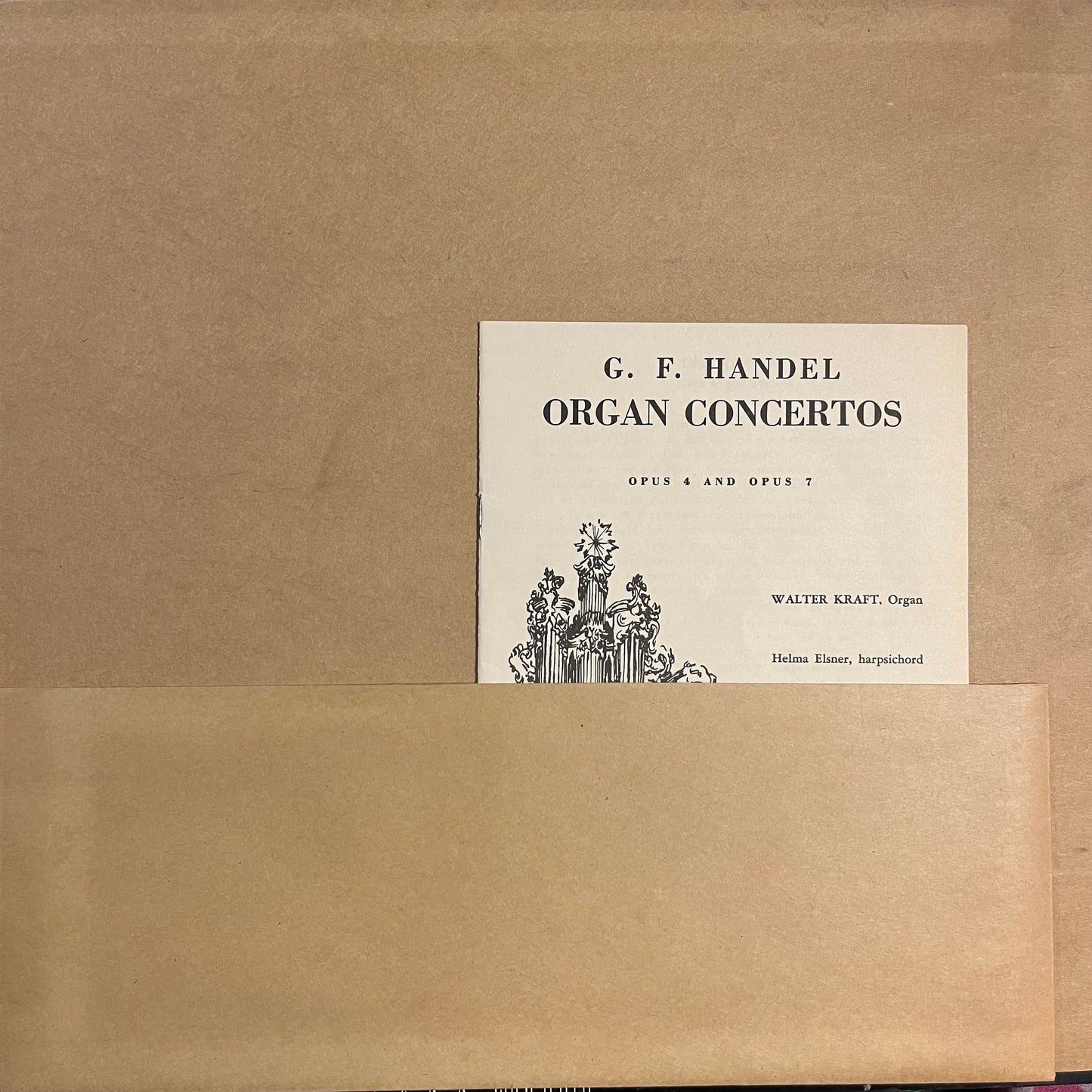 Organ Concertos Opus 7 Nos 1-6 | Excellent (EX) Near Mint (NM) Get Cheap Vinyl