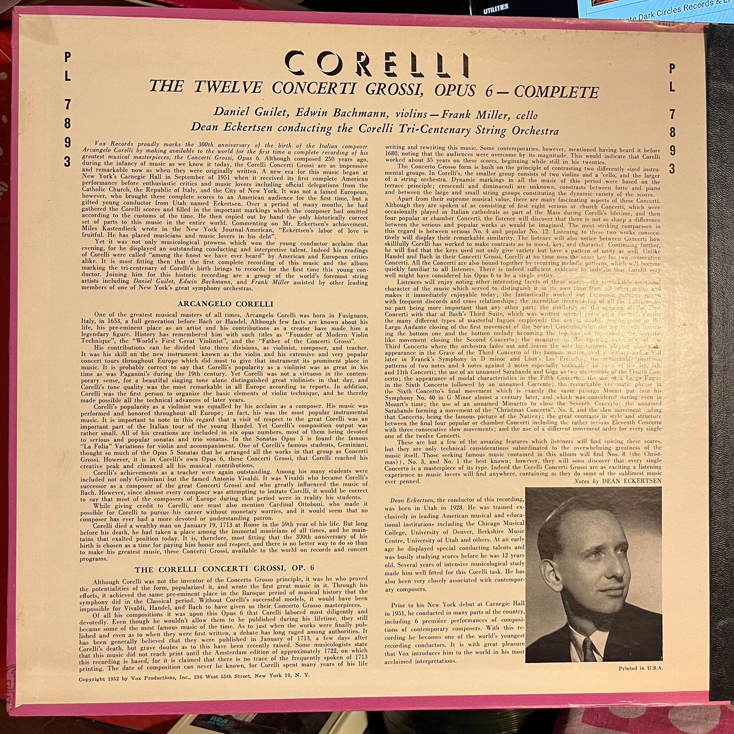 The Twelve Concerti Grossi, Opus 6 (Complete) | Excellent (EX) Excellent (EX) Get Cheap Vinyl