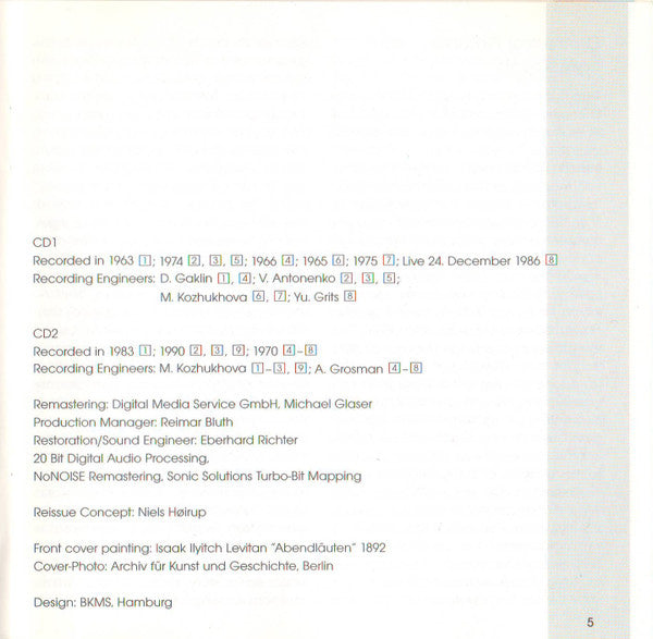 Orchestral Pictures From Russia (2xCD) | Excellent+ (EX+) Near Mint (NM) Get Cheap Vinyl