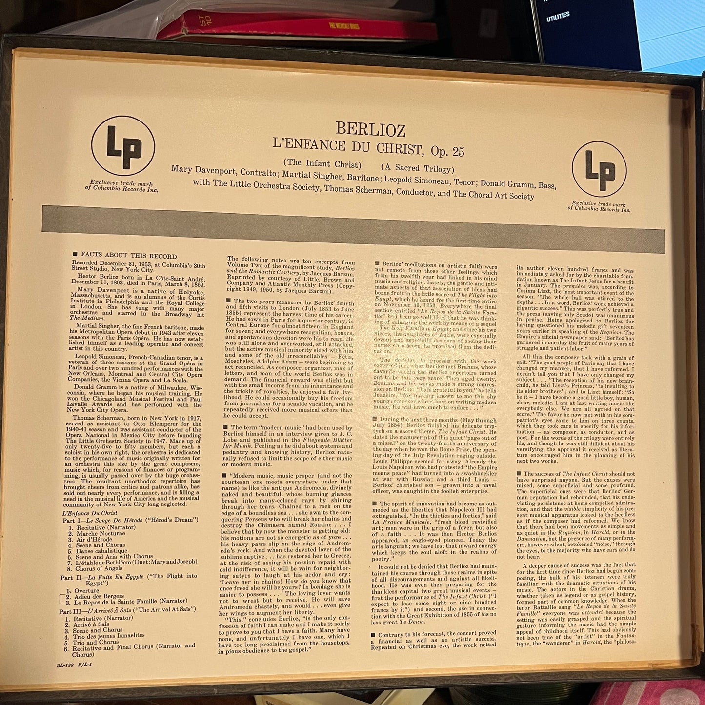 L'Enfance Du Christ | Excellent (EX) Excellent (EX) Get Cheap Vinyl