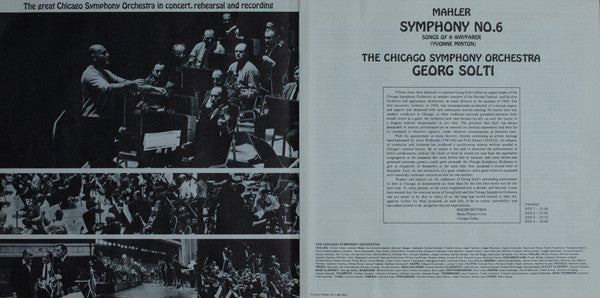 Symphony No. 6 / Songs Of A Wayfarer | Excellent (EX) Very Good Plus (VG+) Get Cheap Vinyl