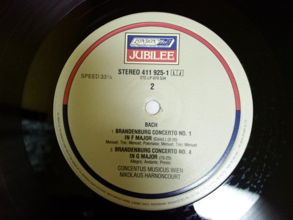 Brandenburg Concertos | Excellent (EX) Very Good Plus (VG+) Get Cheap Vinyl