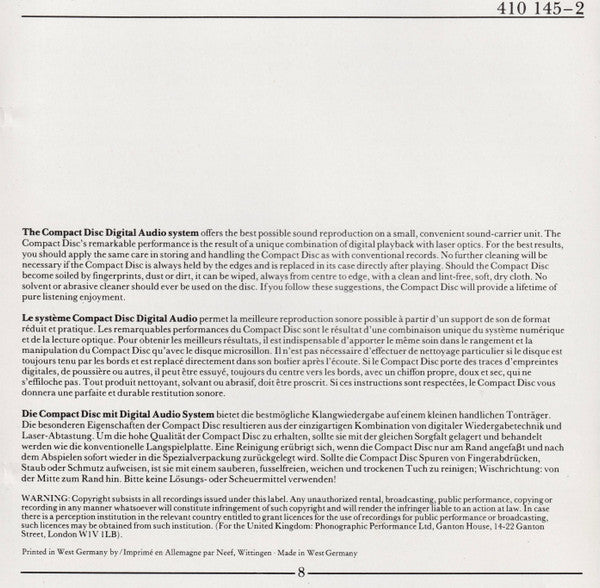 Pines Of Rome • Fountains Of Rome • Feste Romane (CD) | Near Mint (NM) Near Mint (NM) Get Cheap Vinyl